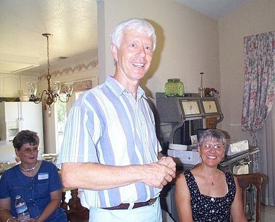 The birthday boy.........old  codger