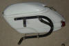 Side view mount on Buco luggage for BMW slash 2 Motorcycles