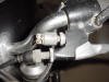 This shows the rear brake switch used on the clutch side to provide for a gear lock out on the 1974 BMW motorcycle.