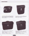 Leather saddlebags sold in the Flanders Company Catalog of /2 BMW motorcycle accessories.
